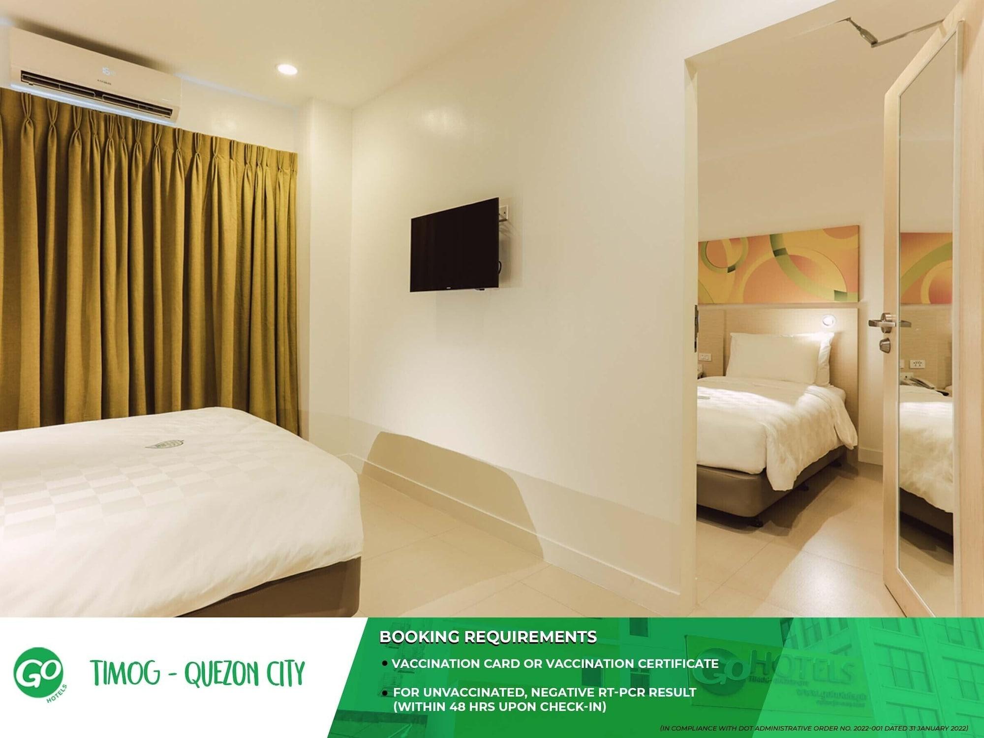 Go Hotels Timog Quezon City Eksteriør billede